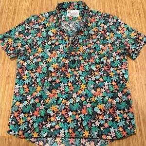 Chubbies floral button shirt - Medium